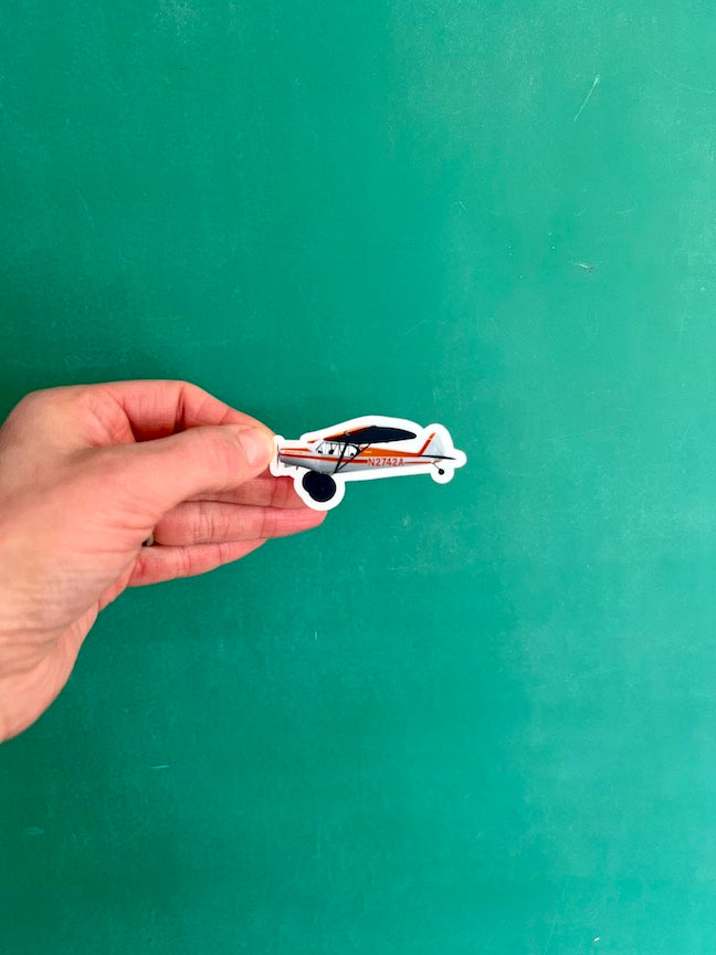 Super Cub - Clear Vinyl Sticker