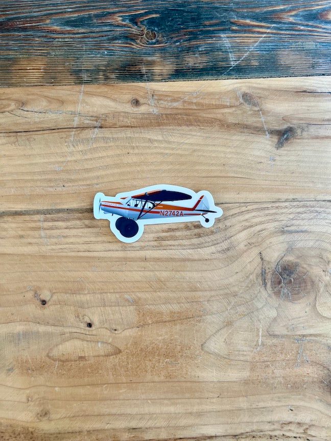 Super Cub - Clear Vinyl Sticker