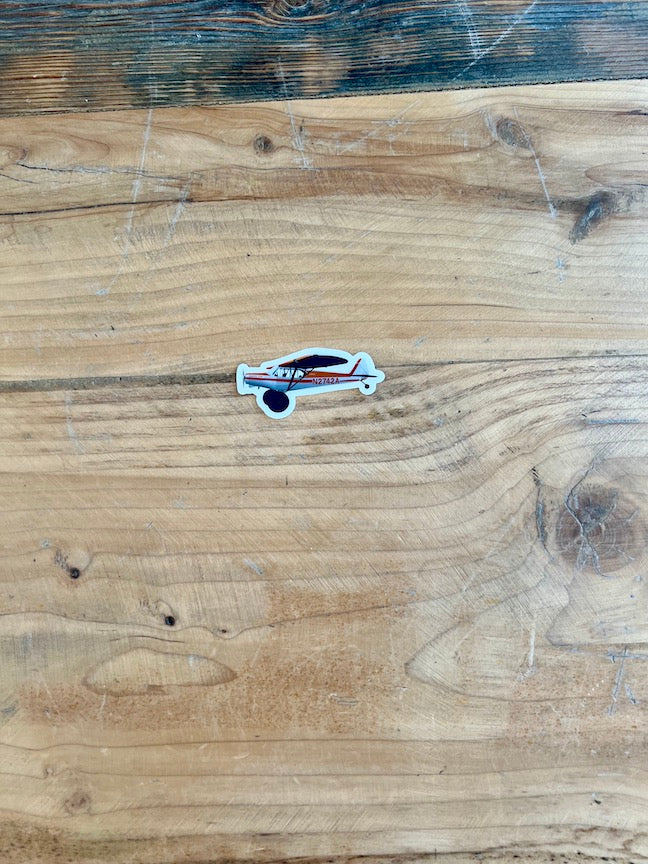 Super Cub - Clear Vinyl Sticker