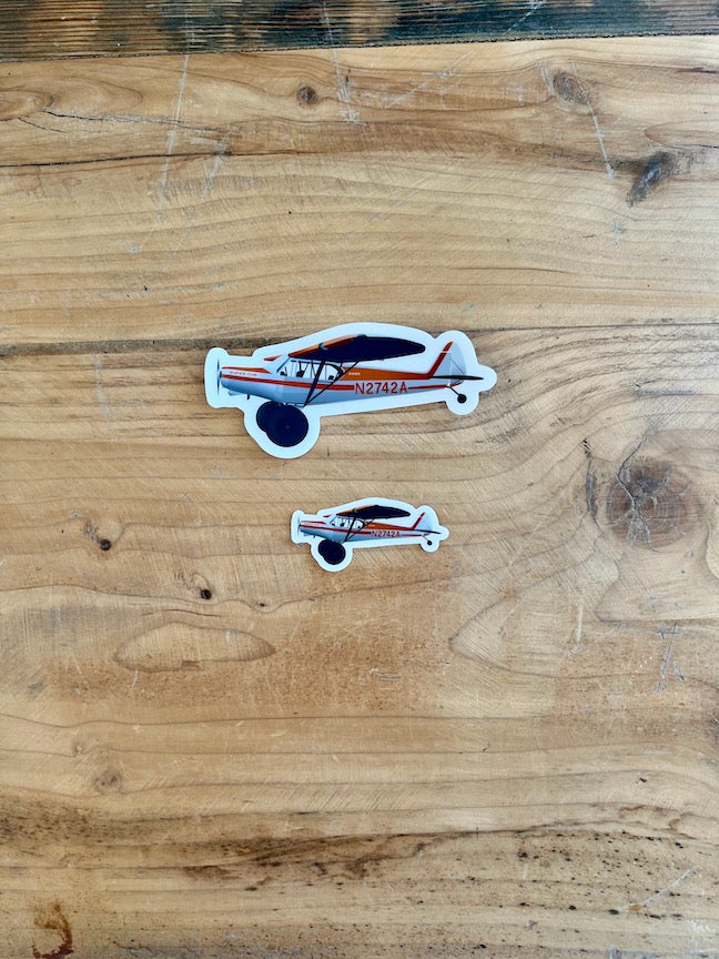 Super Cub - Clear Vinyl Sticker