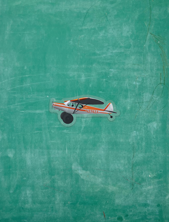 Super Cub - Clear Vinyl Sticker
