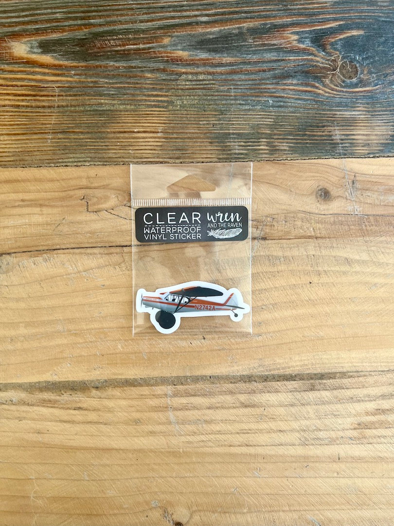 Super Cub - Clear Vinyl Sticker