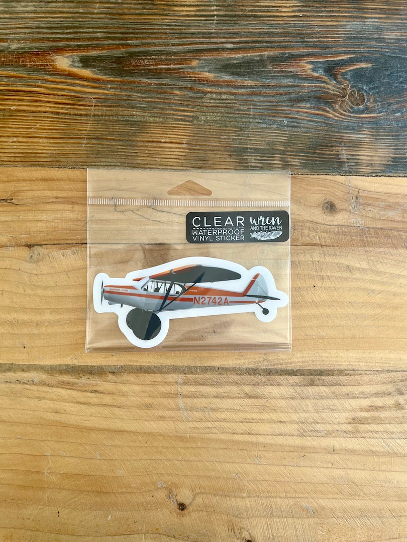 Super Cub - Clear Vinyl Sticker
