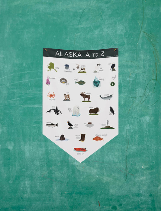 Alaska A to Z Pennant