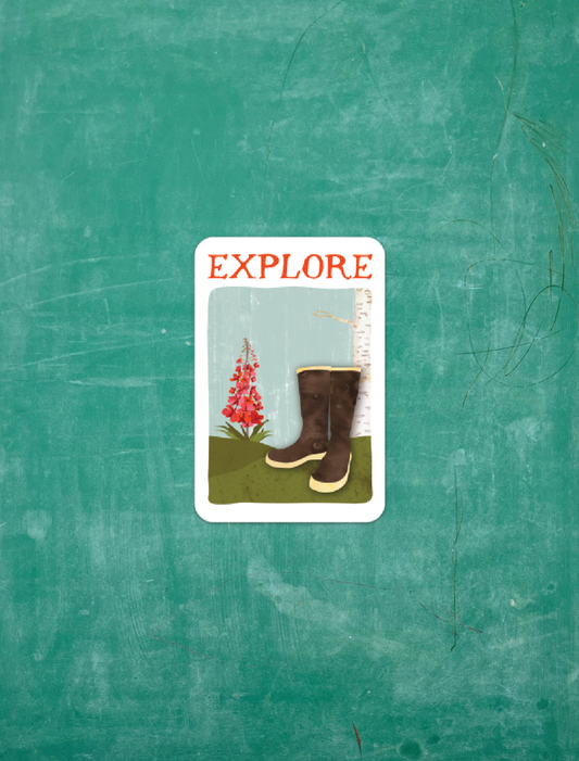 Explore - Vinyl Sticker