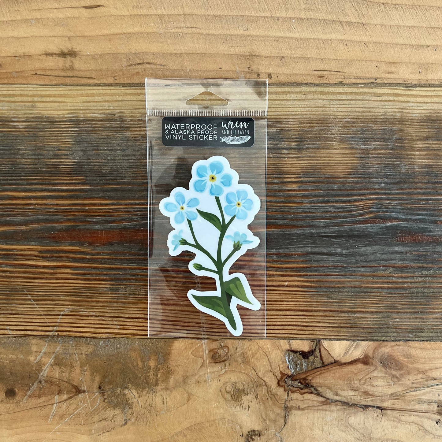 Forget-Me-Not Bouquet - Vinyl Sticker