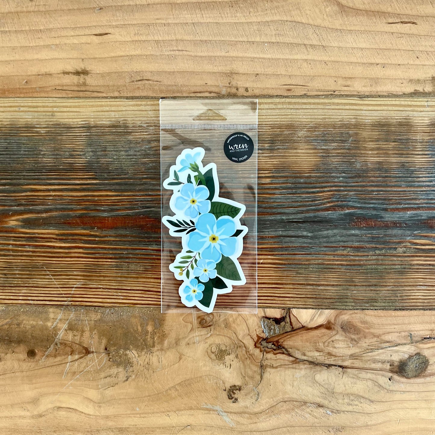 Forget-Me-Not Bunch - Vinyl Sticker