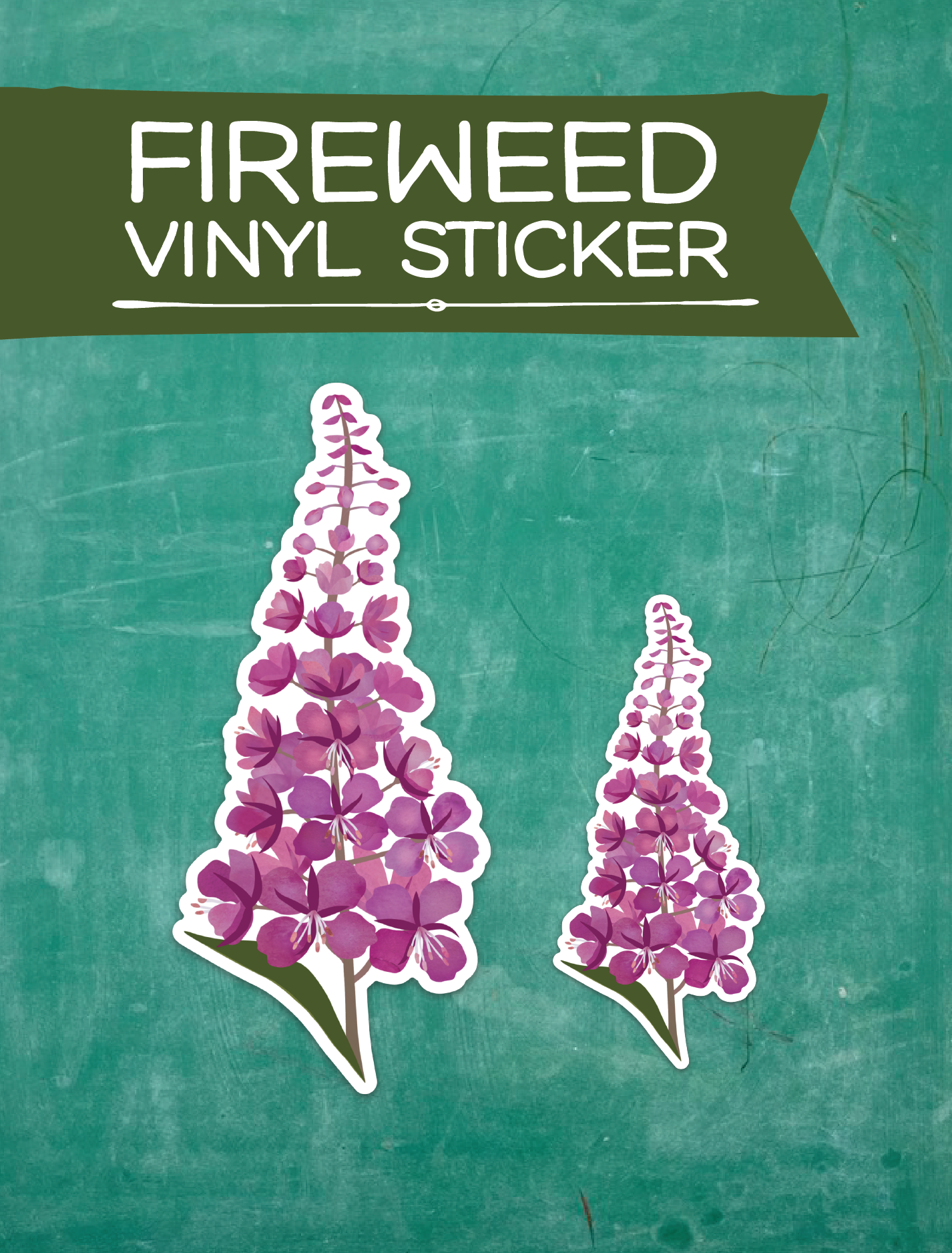Fireweed - Vinyl Sticker