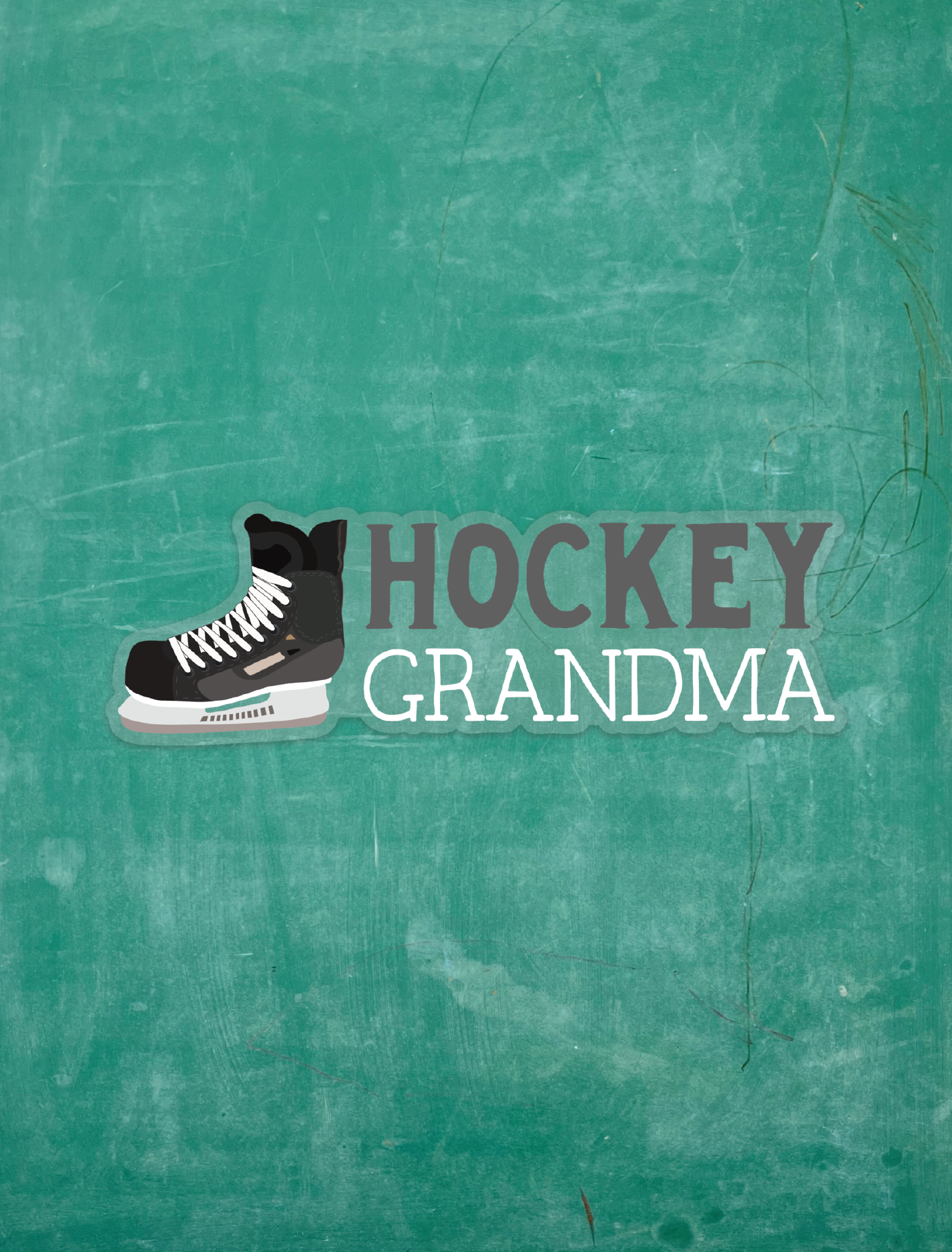 Hockey Mom (dark and light) & Hockey Grandma - Vinyl Stickers