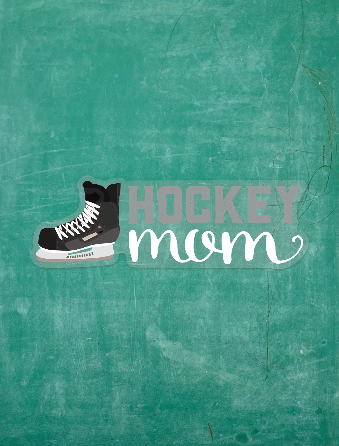 Hockey Mom (dark and light) & Hockey Grandma - Vinyl Stickers