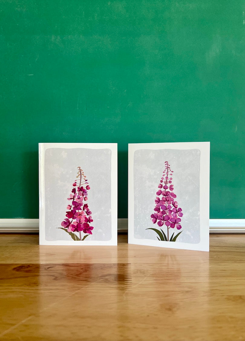 CLOSEOUT Fireweed Notecard