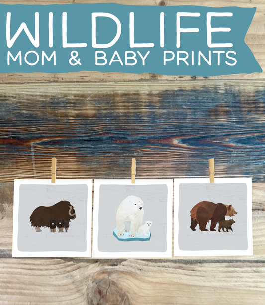 Alaska Mom & Baby Prints