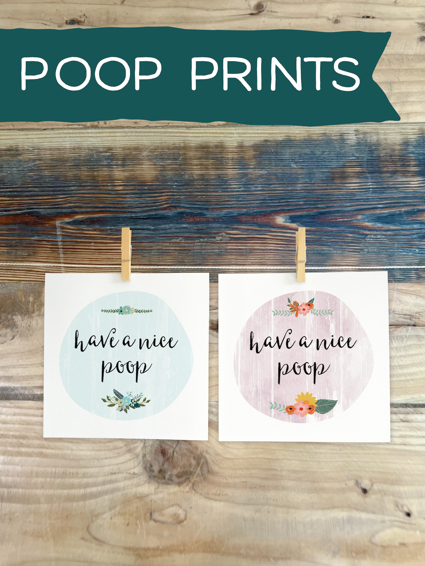 Have a Nice Poop Prints