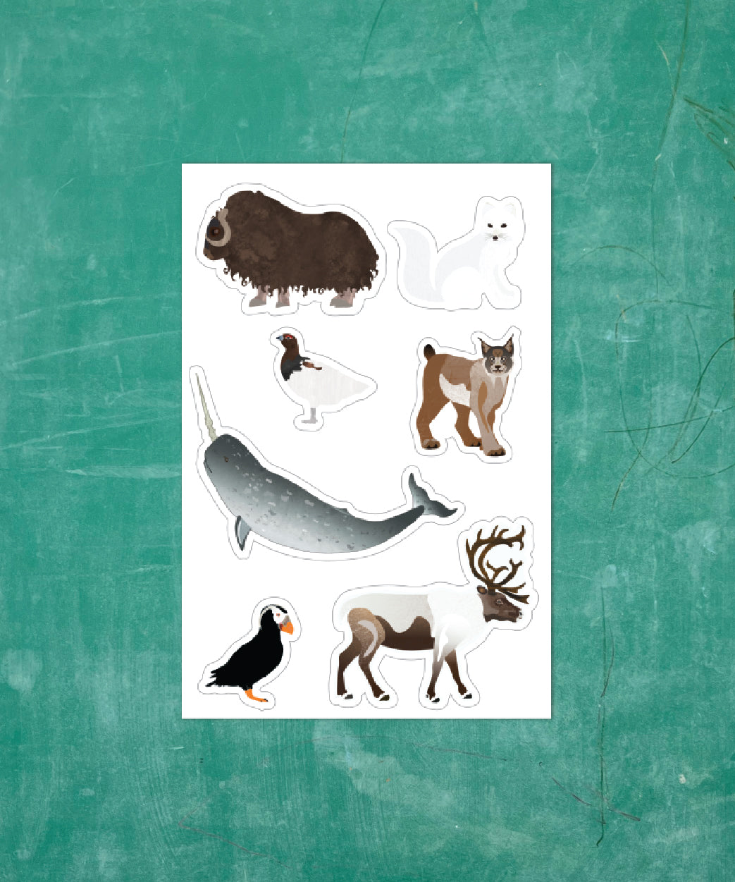 Alaska Wildlife Sticker Sheets