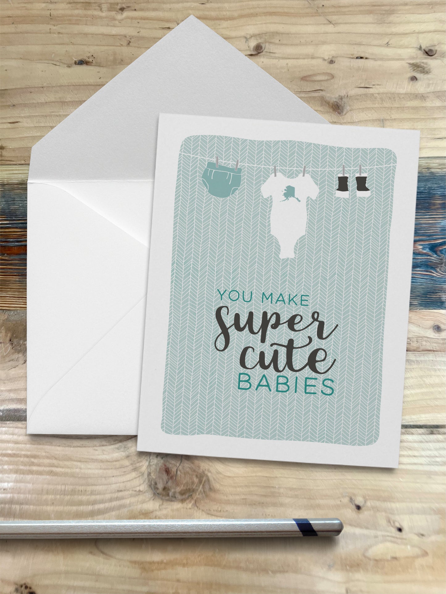 New Baby Notecard Collection - Dipnet/Tiny Alaskans/Super Cute Babies